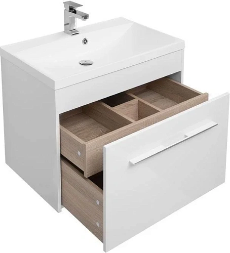 Комплект мебели Aquanet Августа 75 белый 00225246 Комплект мебели Aquanet Августа 75 белый 00225246