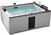 Картинка анонса товара «акриловая ванна gemy g9052 ii k r 186x151 прямоугольная, правая, гидромассажная»