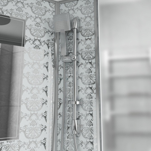 Душевая кабина Niagara Luxe NG-7711WR (900x1200х2150) низкий поддон стенки белые Душевая кабина Niagara Luxe NG-7711WR (900x1200х2150) низкий поддон стенки белые