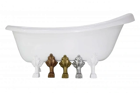 Ножки для ванны Эстет Скарлетт ФР-00001314 каменные, белые Ножки для ванны Эстет Скарлетт ФР-00001314 каменные, белые