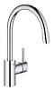 Картинка анонса товара «смеситель для кухни grohe concetto new (32663003) с высоким изливом, хром»