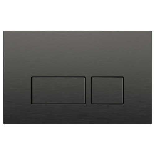 Клавиша смыва Boheme пластик Gun Metal 664-GM графит Клавиша смыва Boheme пластик Gun Metal 664-GM графит