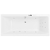 Картинка анонса товара «акриловая ванна excellent pryzmat slim 170x75 line хром waex.pry17s.line.cr»