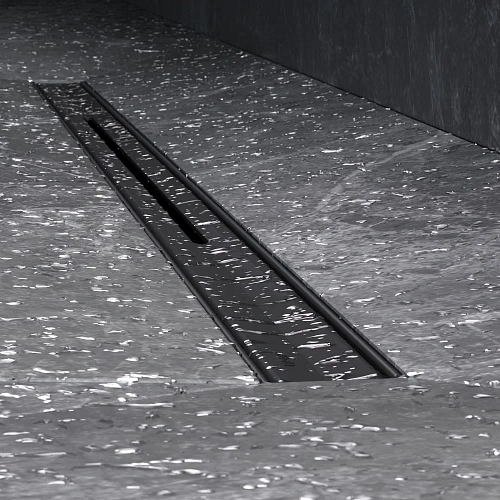 Душевой лоток AM.PM Master Flow W01SC-S11-080-05BM slim line 80см, черный матовый Душевой лоток AM.PM Master Flow W01SC-S11-080-05BM slim line 80см, черный матовый