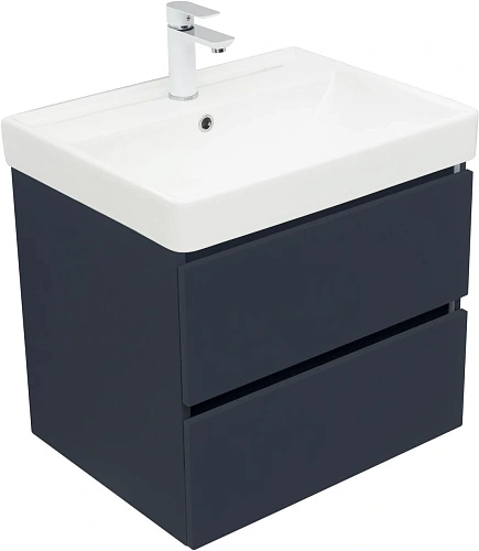 Тумба под раковину Aquanet Вега 2.0 60 маренго 00337947 подвесная Тумба под раковину Aquanet Вега 2.0 60 маренго 00337947 подвесная