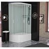 Душевая кабина Frank F412/2R М правосторонняя White белый профиль матовое стекло 120x80 20038 Душевая кабина Frank F412/2R М правосторонняя White белый профиль матовое стекло 120x80 20038
