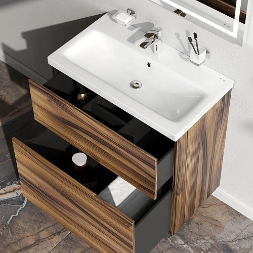 Тумба под раковину AM.PM Gem M90FSX0752HF напольная, 75 см, орех Тумба под раковину AM.PM Gem M90FSX0752HF напольная, 75 см, орех