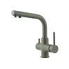 Смеситель для кухни Lemark COMFORT LM3061 с подключением к фильтру питьевой воды, серый шёлк Смеситель для кухни Lemark COMFORT LM3061 с подключением к фильтру питьевой воды, серый шёлк