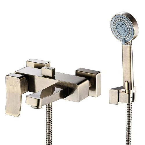 Смеситель для ванны WasserKRAFT Exter 1601 светлая бронза Смеситель для ванны WasserKRAFT Exter 1601 светлая бронза