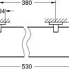 Полка GROHE Essentials, 600 мм, суперсталь (40799DC1) Полка GROHE Essentials, 600 мм, суперсталь (40799DC1)
