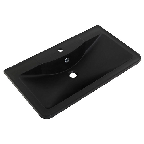 Раковина BelBagno BB800/455-LV-ART-ALR-NERO черная матовая 800x455 Раковина BelBagno BB800/455-LV-ART-ALR-NERO черная матовая 800x455