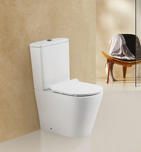 Унитаз напольный BelBagno FLAY-TOR BB2149CP-TOR/BB2149T/BB2111SC безободковый с сиденьем Унитаз напольный BelBagno FLAY-TOR BB2149CP-TOR/BB2149T/BB2111SC безободковый с сиденьем