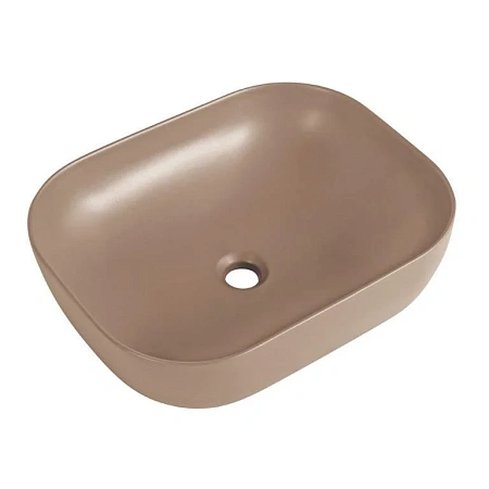 Раковина BelBagno BB1302-H316 500x400x140 бежевая матовая Раковина BelBagno BB1302-H316 500x400x140 бежевая матовая