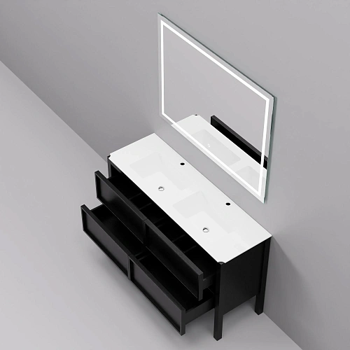 Комплект мебели ArtDecco Elisa 140 AES14F78D2M0 черный дуб Комплект мебели ArtDecco Elisa 140 AES14F78D2M0 черный дуб