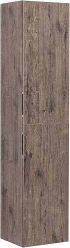 Шкаф-пенал Aquanet Алвита New 35 00334189 дуб веллингтон табак Шкаф-пенал Aquanet Алвита New 35 00334189 дуб веллингтон табак