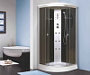 Картинка анонса товара «душевая кабина niagara ultra ng-5012-01 (1200х1200х2200) низкий поддон (16см) стекло тонированное 50120134»