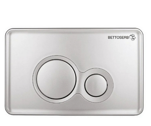 Инсталляция для унитаза BETTOSERB SAVA SLIM SUPERIOR SES40006462 с клавишей смыва TWIN хром матовый Инсталляция для унитаза BETTOSERB SAVA SLIM SUPERIOR SES40006462 с клавишей смыва TWIN хром матовый