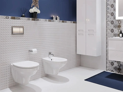 Плитка керамическая Cersanit Alrami серый 20x44 AMG091 Плитка керамическая Cersanit Alrami серый 20x44 AMG091