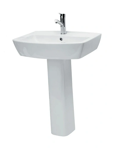 Раковина Cersanit Olimpia 80, P-UM-O80/1, белая с переливом Раковина Cersanit Olimpia 80, P-UM-O80/1, белая с переливом