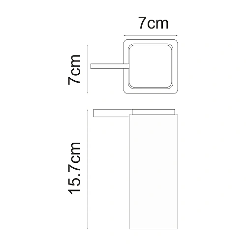 Дозатор жидкого мыла WasserKRAFT Mosel K-4599 черный Дозатор жидкого мыла WasserKRAFT Mosel K-4599 черный