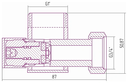 Вентиль угловой Сунержа под шестигранник 032-1300-0134 Матовое золото Вентиль угловой Сунержа под шестигранник 032-1300-0134 Матовое золото