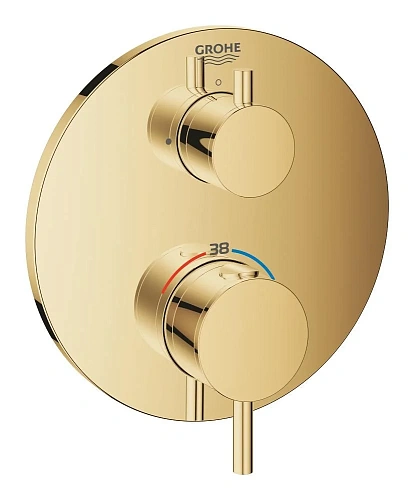 Смеситель для душа GROHE Atrio, внешняя часть, холодный рассвет глянец (24134GL3) термостат Смеситель для душа GROHE Atrio, внешняя часть, холодный рассвет глянец (24134GL3) термостат