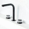 Смеситель для раковины Boheme AURA BLACK 152-CR-B Смеситель для раковины Boheme AURA BLACK 152-CR-B