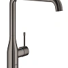 Смеситель для кухни GROHE Essence New, L-излив, тёмный графит глянец (30269A00) Смеситель для кухни GROHE Essence New, L-излив, тёмный графит глянец (30269A00)