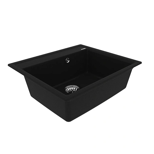 Кухонная мойка Lemark HANKA 570 врезная из кварцгранита, антрацит 9910013 Кухонная мойка Lemark HANKA 570 врезная из кварцгранита, антрацит 9910013