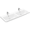 Картинка анонса товара «раковина villeroy &amp; boch subway 3.0 двойная 130 x 47 см 4a71d5r1»
