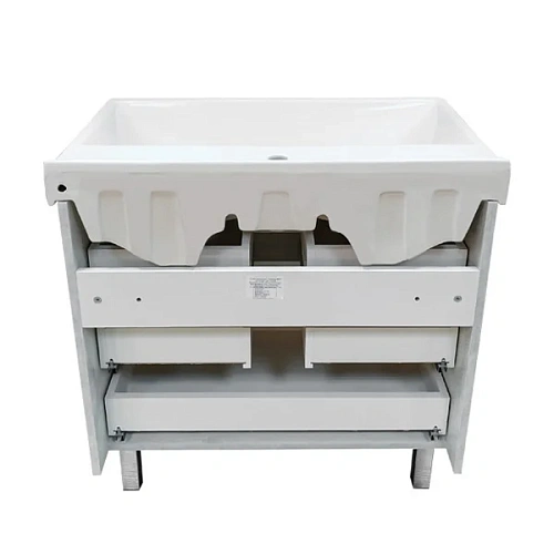 Тумба с раковиной Comforty Никосия-80Н 00004142204 дуб белый раковина Fest 80 Тумба с раковиной Comforty Никосия-80Н 00004142204 дуб белый раковина Fest 80