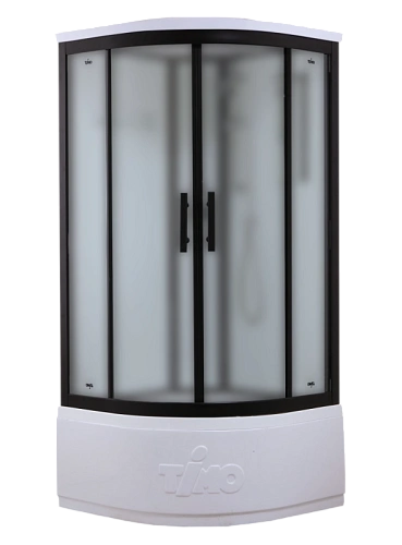 Душевая кабина Timo Standart T-6600 Black Fabric (100x100x220), турецкая баня хамам Душевая кабина Timo Standart T-6600 Black Fabric (100x100x220), турецкая баня хамам