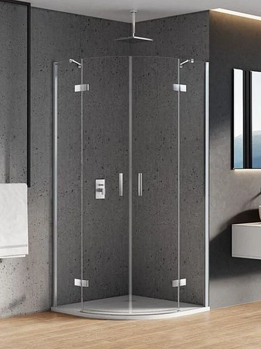 Душевой уголок NEW TRENDY NEW MERANA 80x80x195 K-0330 (хром) Душевой уголок NEW TRENDY NEW MERANA 80x80x195 K-0330 (хром)