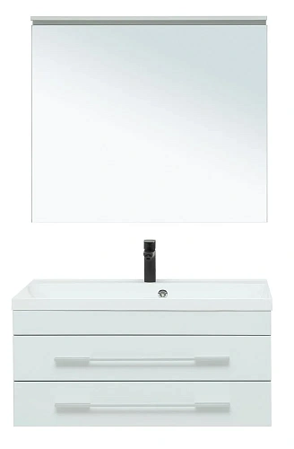 Комплект мебели Aquanet Верона 90 New белый матовый 00281106 Комплект мебели Aquanet Верона 90 New белый матовый 00281106