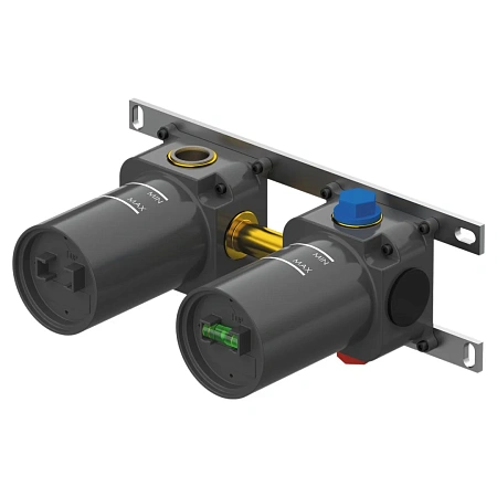 Скрытая часть смесителя Remer WBOX93Z на 3 выхода Скрытая часть смесителя Remer WBOX93Z на 3 выхода