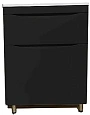Тумба под раковину Style Line Бергамо мини 70люкс PLUS черный СС-00002311 Тумба под раковину Style Line Бергамо мини 70люкс PLUS черный СС-00002311