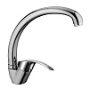 Картинка анонса товара «смеситель для кухни decoroom dr68021 с высоким повортным изливом»