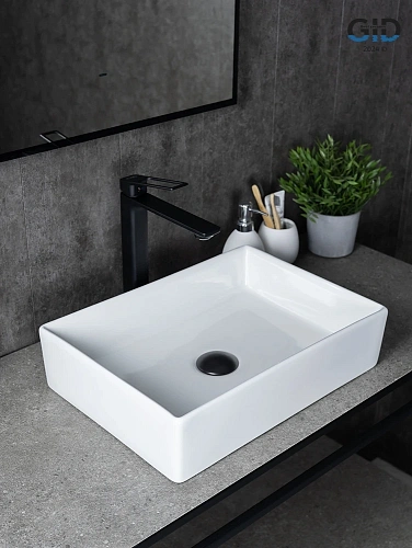 Раковина Gid N1204 51225 накладная белая 45x32x11 Раковина Gid N1204 51225 накладная белая 45x32x11