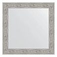 Зеркало в багетной раме Evoform Definite BY 3249 80 x 80 см, волна хром Зеркало в багетной раме Evoform Definite BY 3249 80 x 80 см, волна хром