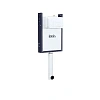 Бачок скрытого монтажа Iddis с клавишей смыва Optima Home (OPH0W0Ci32K)