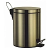 Корзина для мусора WasserKRAFT K-633LIGHT BRONZE 3L K-633LB светлая бронза Корзина для мусора WasserKRAFT K-633LIGHT BRONZE 3L K-633LB светлая бронза