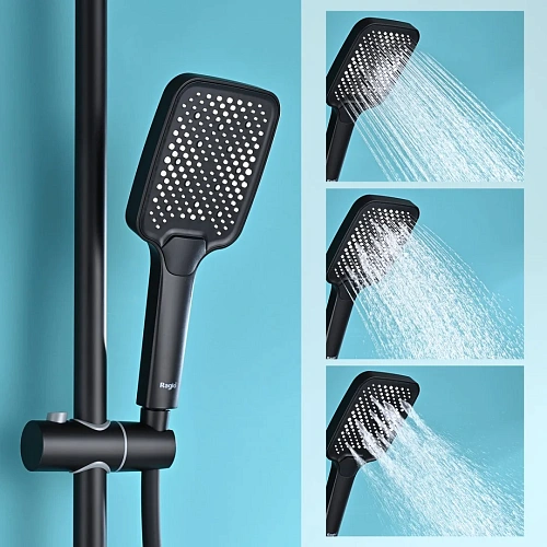 Душевая система Raglo R01.26.06, черный Душевая система Raglo R01.26.06, черный