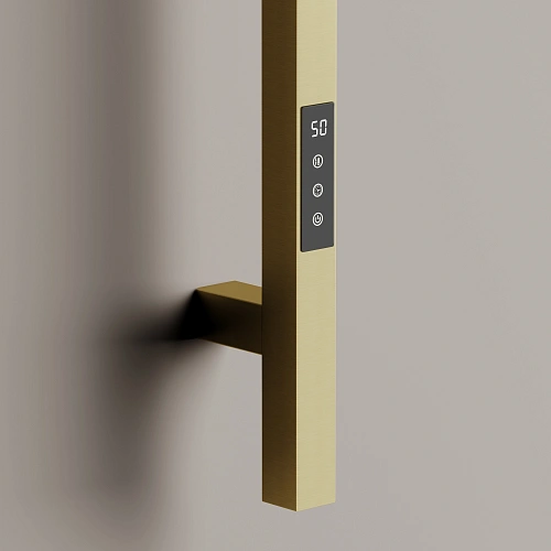 Полотенцесушитель электрический SANCOS Etna 150x3 SC13001BG I-образный брашированное золото Полотенцесушитель электрический SANCOS Etna 150x3 SC13001BG I-образный брашированное золото