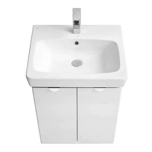 Тумба под раковину Aquaton Скай PRO 55 белый глянец 1A238101SY010 Тумба под раковину Aquaton Скай PRO 55 белый глянец 1A238101SY010