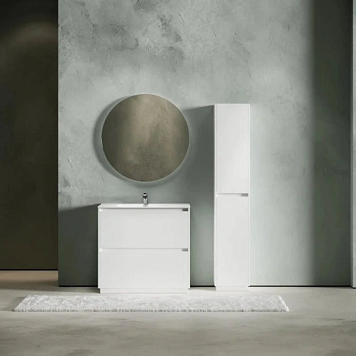 Тумба под раковину Sancos Libra Floor LB90FW напольная, 890х450х840 белый глянец Тумба под раковину Sancos Libra Floor LB90FW напольная, 890х450х840 белый глянец