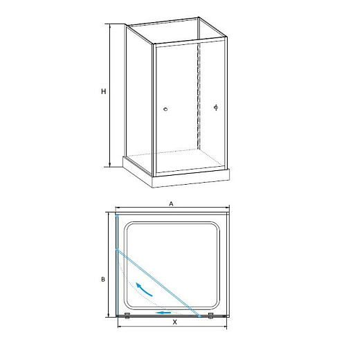 Душевая кабина RGW OLB-206 Andaman 13130688-95 Душевая кабина RGW OLB-206 Andaman 13130688-95
