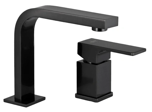 Смеситель для раковины Remer Absolute AU57CFP, чёрный брашированный хром Смеситель для раковины Remer Absolute AU57CFP, чёрный брашированный хром
