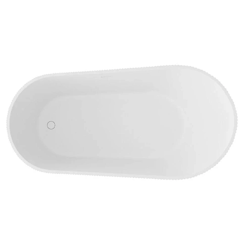 Ванна отдельностоящая ABBER AB9445MW 170x80 универсальная, белая матовая, акриловая Ванна отдельностоящая ABBER AB9445MW 170x80 универсальная, белая матовая, акриловая