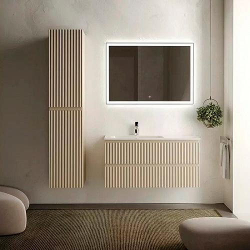 Тумба под раковину Sancos Snob R SNR100LCE beige soft Тумба под раковину Sancos Snob R SNR100LCE beige soft