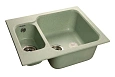 Кухонная мойка GranFest Standart S-615 K сал салатовый Кухонная мойка GranFest Standart S-615 K сал салатовый
